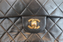 将图片加载到图库查看器,CHANEL/香奈儿 CF 双盖 双链条包 羊皮 Black/Gold hadware(黑色/金色金属) 肩背包 800070167