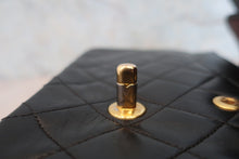 将图片加载到图库查看器,CHANEL/香奈儿 CF 双盖 双链条包 羊皮 Black/Gold hadware(黑色/金色金属) 肩背包 800070167