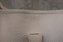 画像をギャラリービューアに読み込む, HERMES/エルメス エブリン1GM トリヨンクレマンス ホワイト □J刻印 ショルダーバッグ 800010153