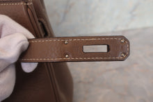 将图片加载到图库查看器,HERMES BIRKIN 30 Clemence leather Etoupe gray □K刻印 Hand bag 700120215
