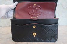 将图片加载到图库查看器,CHANEL/香奈儿 CF 双盖 双链条包 羊皮 Black/Gold hadware(黑色/金色金属) 肩背包 800070167