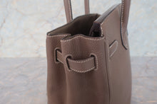 将图片加载到图库查看器,HERMES BIRKIN 30 Clemence leather Etoupe gray □K刻印 Hand bag 700120215