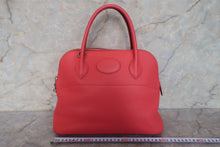 将图片加载到图库查看器,HERMES/BOLIDE 31 Clemence leather Bougainvillier □N刻印 Shoulder bag 700120208