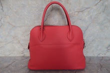将图片加载到图库查看器,HERMES/BOLIDE 31 Clemence leather Bougainvillier □N刻印 Shoulder bag 700120208