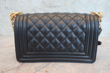 将图片加载到图库查看器,CHANEL/香奈儿 Leboy 链条包 荔枝皮 Black/Gold hadware(黑色/金色金属) 肩背包 800080037