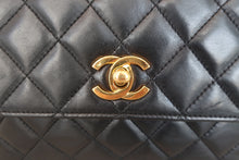 将图片加载到图库查看器,CHANEL/香奈儿 CF 链条包 羊皮 Black/Gold hadware(黑色/金色金属) 肩背包 800030095