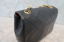画像をギャラリービューアに読み込む, CHANEL/シャネル ミニマトラッセシングルフラップチェーンショルダーバッグ ラムスキン ブラック/ゴールド金具 ショルダーバッグ 700110124