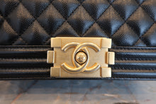 将图片加载到图库查看器,CHANEL/香奈儿 Leboy 链条包 荔枝皮 Black/Gold hadware(黑色/金色金属) 肩背包 800080037
