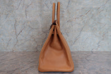 Load image into Gallery viewer, HERMES BIRKIN 35 Ardennes leather Natural □J Engraving Hand bag 700030294