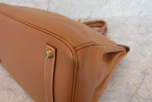 画像をギャラリービューアに読み込む, HERMES/エルメス バーキン35 クシュベル ゴールド □C刻印 ハンドバッグ 700080015