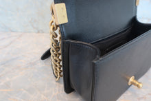 将图片加载到图库查看器,CHANEL/香奈儿 Leboy 链条包 荔枝皮 Black/Gold hadware(黑色/金色金属) 肩背包 800080037