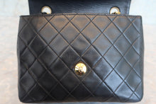 画像をギャラリービューアに読み込む, CHANEL/シャネル ミニマトラッセシングルフラップチェーンショルダーバッグ ラムスキン ブラック/ゴールド金具 ショルダーバッグ 700110124