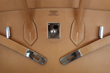 Load image into Gallery viewer, HERMES BIRKIN 35 Ardennes leather Natural □J Engraving Hand bag 700030294