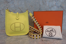 画像をギャラリービューアに読み込む, HERMES/エルメス エブリンTPM トリヨンクレマンス ライム U刻印 ショルダーバッグ 800060066