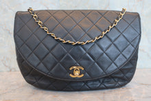 将图片加载到图库查看器,CHANEL/香奈儿 CF 链条包 羊皮 Black/Gold hadware(黑色/金色金属) 肩背包 800070178