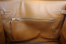 Load image into Gallery viewer, HERMES BIRKIN 35 Ardennes leather Natural □J Engraving Hand bag 700030294