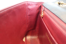 將圖片載入圖庫檢視器 CHANEL/シャネル Vステッチチェーンショルダーバッグ ラムスキン ブラック/ゴールド金具 ショルダーバッグ 700100068