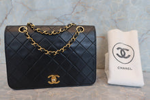 画像をギャラリービューアに読み込む, CHANEL/シャネル マトラッセチェーンショルダーバッグ ラムスキン ブラック/ゴールド金具 ショルダーバッグ 700110120