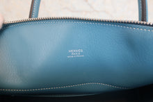 画像をギャラリービューアに読み込む, HERMES/エルメス ボリード27 ヴォースイフト ブルージーン □L刻印 ショルダーバッグ 800040149