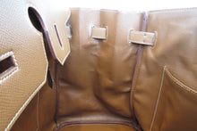 画像をギャラリービューアに読み込む, HERMES/エルメス バーキン35 クシュベル ゴールド □C刻印 ハンドバッグ 700080015