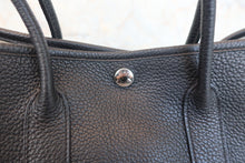 將圖片載入圖庫檢視器 HERMES/エルメス ガーデンパーティTPM ネゴンダ ブラック □N刻印 トートバッグ 800040171