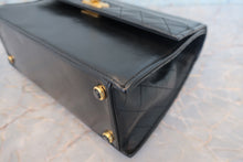 画像をギャラリービューアに読み込む, CHANEL/シャネル 2.55台形チェーンショルダーバッグ ラムスキン ブラック/ゴールド金具 ショルダーバッグ 700110123