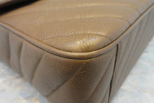 Load image into Gallery viewer, CHANEL  V-Stitch chain shoulder bag Caviar skin Brown/Gold hadware Shoulder bag 700080223