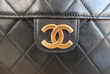 将图片加载到图库查看器,CHANEL/香奈儿 CF 按压锁 链条包 羊皮 Black/Gold Hardware(黑色/金色金属) 肩背包 800070118