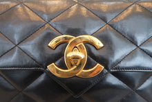 画像をギャラリービューアに読み込む, CHANEL/シャネル デカココチェーンショルダーバッグ ラムスキン ブラック/ゴールド金具 ショルダーバッグ 700060277