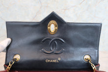 画像をギャラリービューアに読み込む, CHANEL/シャネル デカココチェーンショルダーバッグ ラムスキン ブラック/ゴールド金具 ショルダーバッグ 700060277