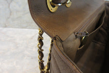 Load image into Gallery viewer, CHANEL  V-Stitch chain shoulder bag Caviar skin Brown/Gold hadware Shoulder bag 700080223