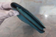 將圖片載入圖庫檢視器 HERMES/エルメス ドゴンGM トゴ ブルージーン □I刻印 財布 700120184