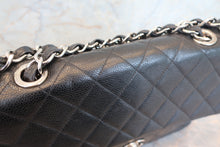 画像をギャラリービューアに読み込む, CHANEL/シャネル 中マトラッセシングルフラップチェーンショルダーバッグ キャビアスキン ブラック/シルバー金具 ショルダーバッグ 700110116