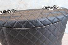 画像をギャラリービューアに読み込む, CHANEL/シャネル 中マトラッセシングルフラップチェーンショルダーバッグ キャビアスキン ブラック/シルバー金具 ショルダーバッグ 700110116