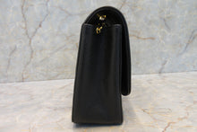 Load image into Gallery viewer, CHANEL  Diana matelasse chain shoulder bag Caviar skin Black/Gold hadware Shoulder bag 700090039