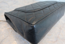 画像をギャラリービューアに読み込む, CHANEL/シャネル 中マトラッセシングルフラップチェーンショルダーバッグ キャビアスキン ブラック/シルバー金具 ショルダーバッグ 700110116