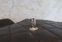 画像をギャラリービューアに読み込む, CHANEL/シャネル 中マトラッセシングルフラップチェーンショルダーバッグ キャビアスキン ブラック/シルバー金具 ショルダーバッグ 700110116