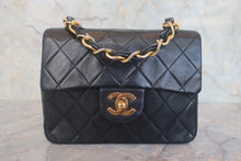 画像をギャラリービューアに読み込む, CHANEL/シャネル ミニマトラッセチェーンハンドバッグ ラムスキン ブラック/ゴールド金具 ハンドバッグ 800020091