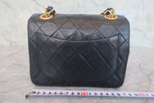画像をギャラリービューアに読み込む, CHANEL/シャネル ミニマトラッセチェーンハンドバッグ ラムスキン ブラック/ゴールド金具 ハンドバッグ 800020091