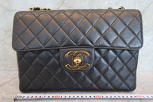 將圖片載入圖庫檢視器 CHANEL/シャネル 中マトラッセシングルフラップチェーンショルダーバッグ ラムスキン ブラック/ゴールド金具 ショルダーバッグ 700100060