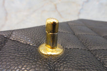 Load image into Gallery viewer, CHANEL  Diana matelasse chain shoulder bag Caviar skin Black/Gold hadware Shoulder bag 700090039