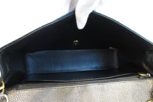 Load image into Gallery viewer, CHANEL  Diana matelasse chain shoulder bag Caviar skin Black/Gold hadware Shoulder bag 700090039