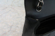 將圖片載入圖庫檢視器 CHANEL/シャネル マトラッセシングルフラップチェーンショルダーバッグ キャビアスキン ブラック/シルバー金具 ショルダーバッグ 700050036