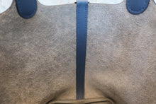 Load image into Gallery viewer, HERMES PICOTIN LOCK TOUCH PM Clemence leather/Swift leather Gris mouette/Blue agate A Engraving Hand bag 800060139