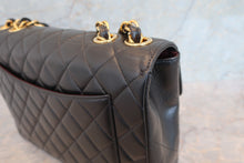 將圖片載入圖庫檢視器 CHANEL/シャネル 中マトラッセシングルフラップチェーンショルダーバッグ ラムスキン ブラック/ゴールド金具 ショルダーバッグ 700100060