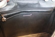 画像をギャラリービューアに読み込む, CHANEL/シャネル 中マトラッセシングルフラップチェーンショルダーバッグ キャビアスキン ブラック/シルバー金具 ショルダーバッグ 700110116