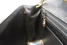Load image into Gallery viewer, CHANEL  Diana matelasse chain shoulder bag Caviar skin Black/Gold hadware Shoulder bag 700090039