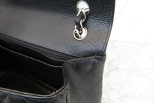 將圖片載入圖庫檢視器 CHANEL/シャネル マトラッセシングルフラップチェーンショルダーバッグ キャビアスキン ブラック/シルバー金具 ショルダーバッグ 700050036