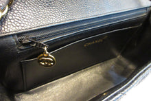 Load image into Gallery viewer, CHANEL  Diana matelasse chain shoulder bag Caviar skin Black/Gold hadware Shoulder bag 700090039