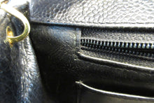 Load image into Gallery viewer, CHANEL  Diana matelasse chain shoulder bag Caviar skin Black/Gold hadware Shoulder bag 700090039